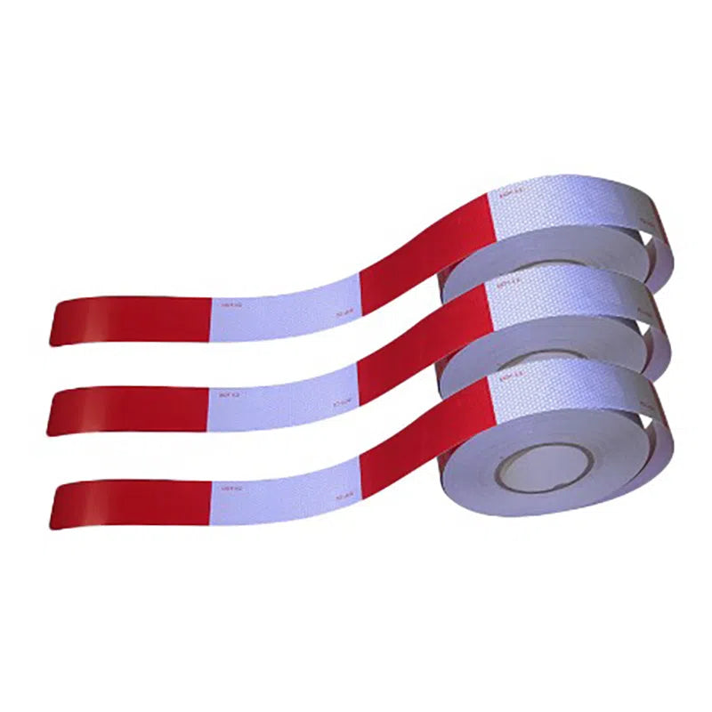 Red And White Conspicuity Safety High Intensity Reflective Tape