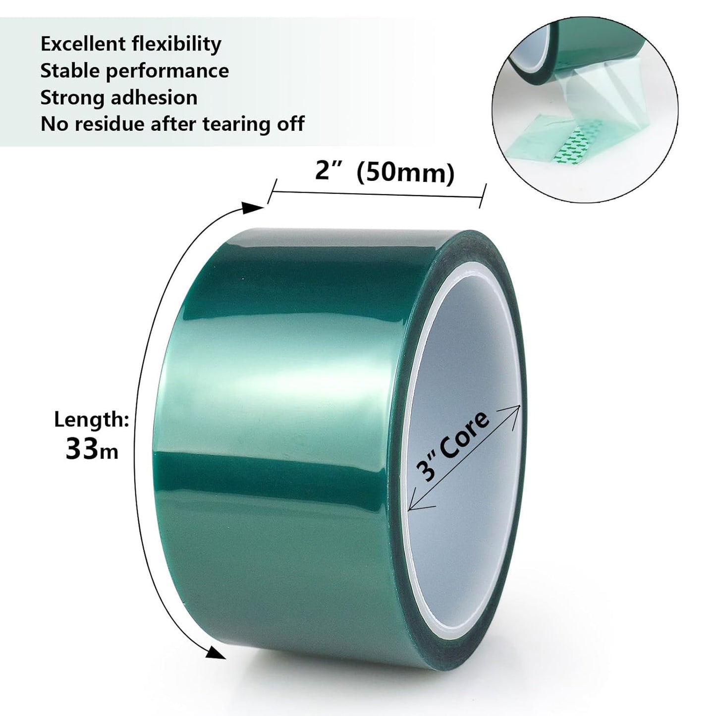 Polyester PET Silicone Tape