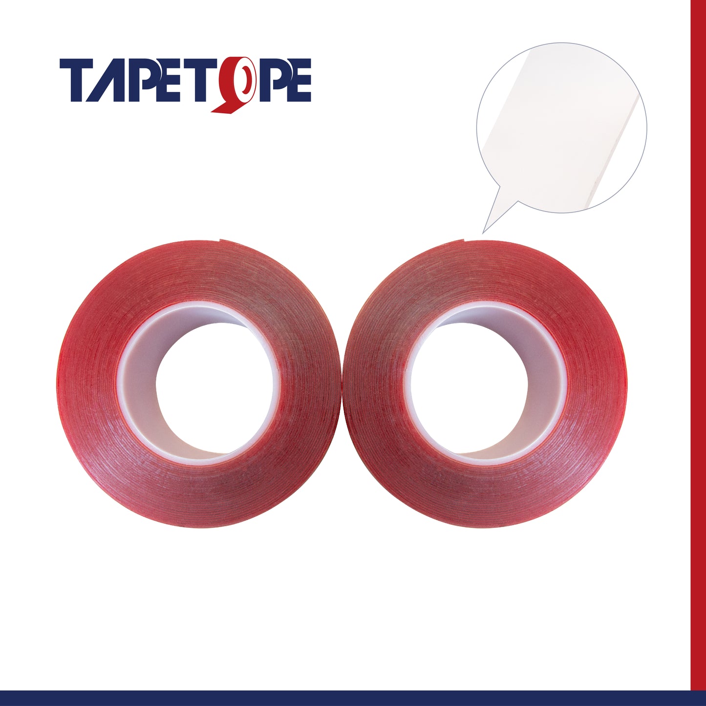 Acrylic foam tape-Transparent