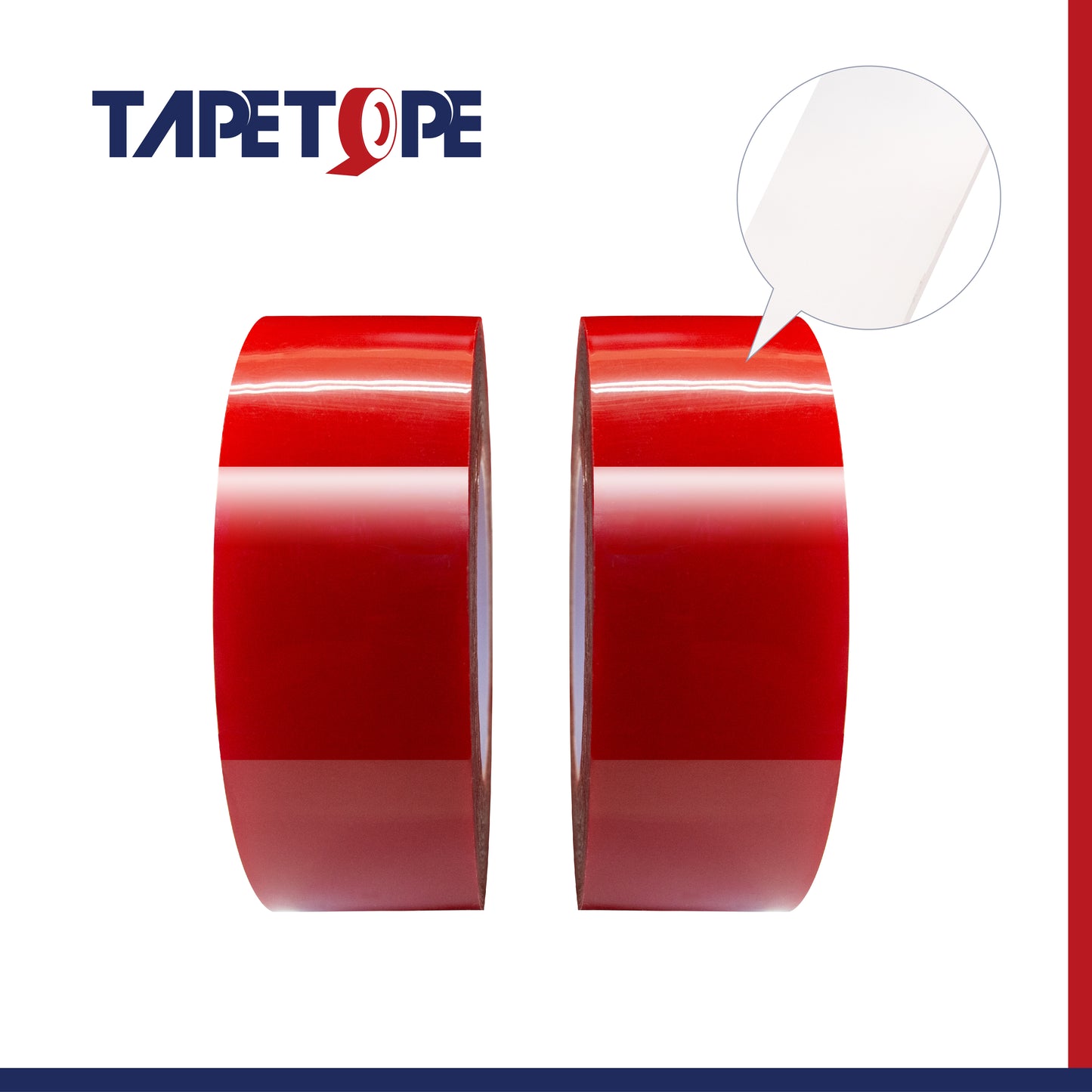 Acrylic foam tape-Transparent