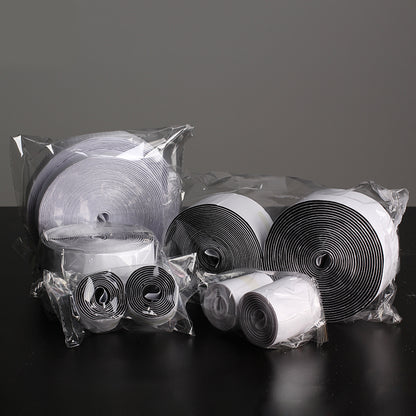 Hook and Loop Strips with Adhesive