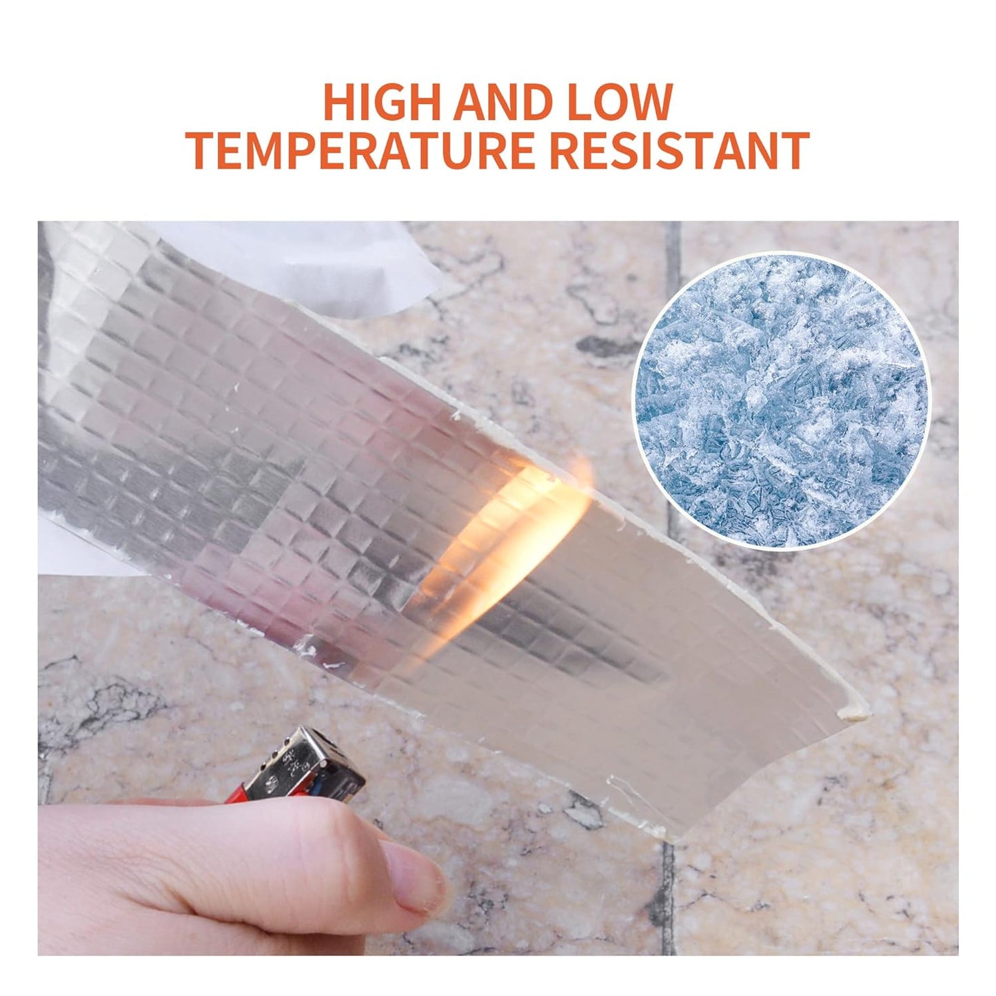 Aluminum Butyl Tape, Waterproof Sealing Tape