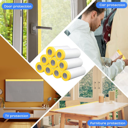 Masking Film Pre Taped Painters