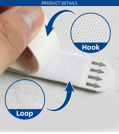 Adhesive Velcro Photo Frame Hook and Loop Strips Hanging Tape