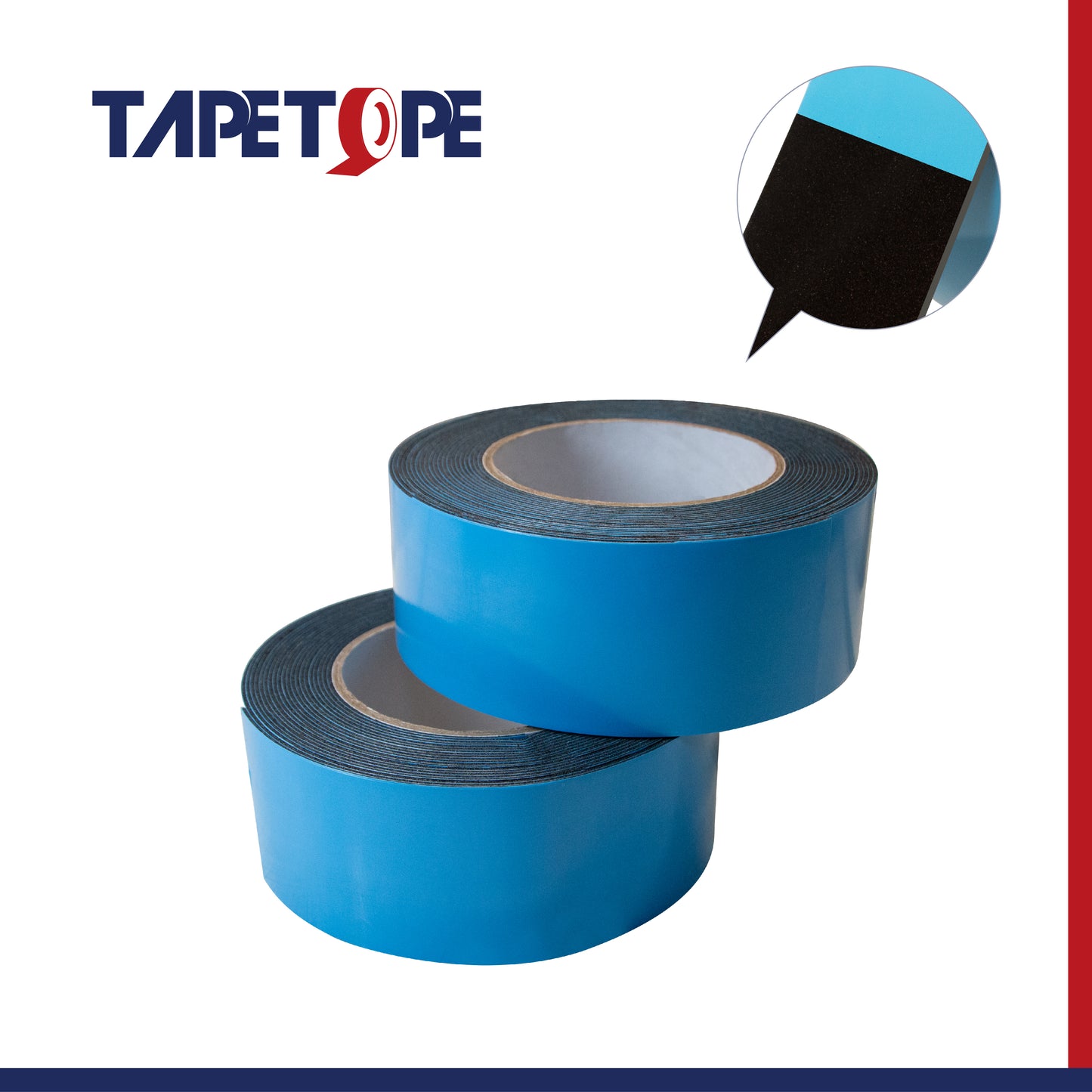 Double sided PE foam tape