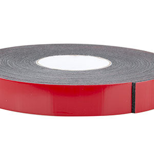 Double sided PE foam tape-Black with green liner