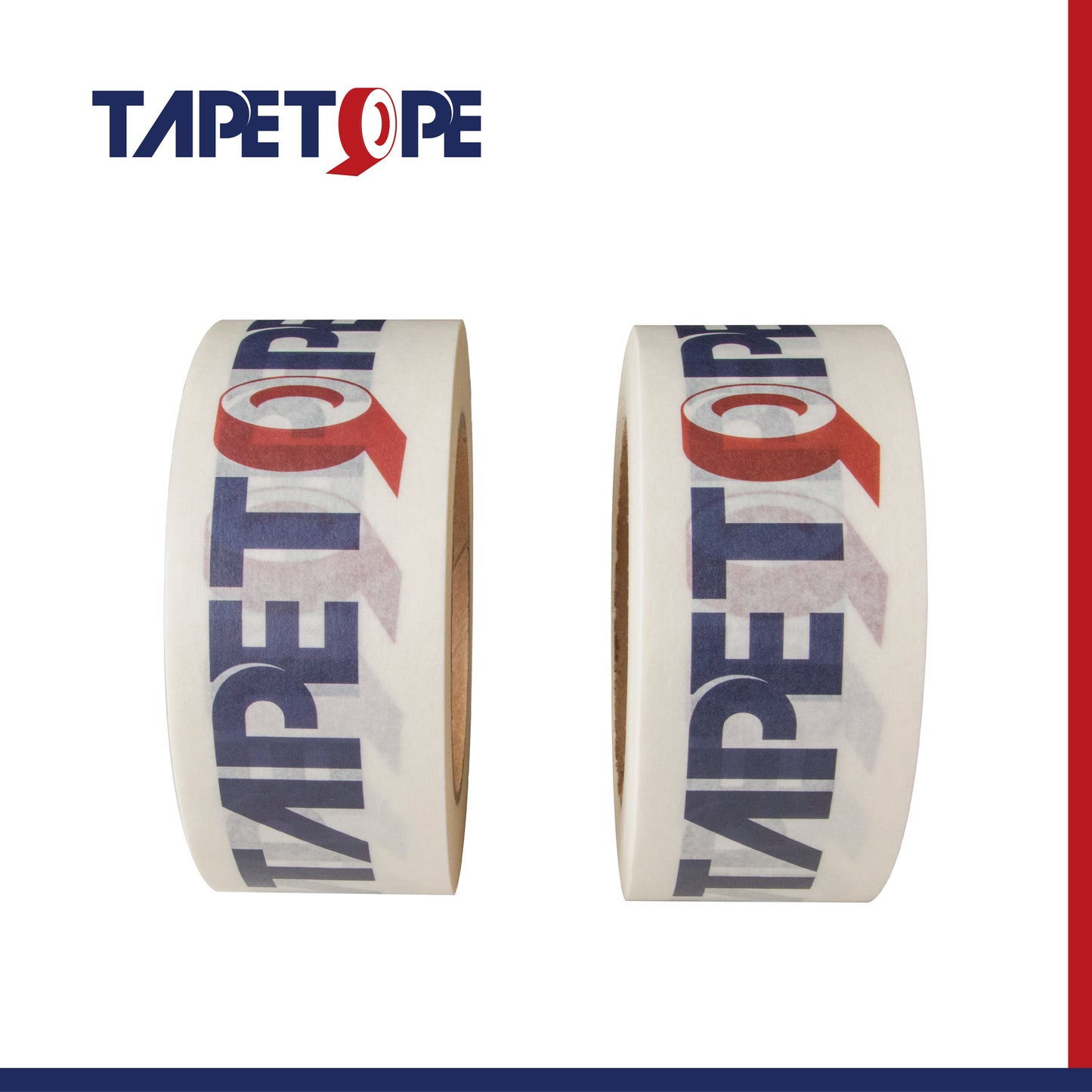 Customizable logo printed kraft paper tape