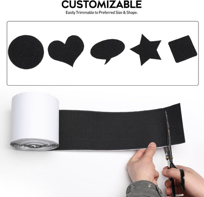 Strong Sticky Back Heavy Duty Hook and Loop Tape with Adhesive