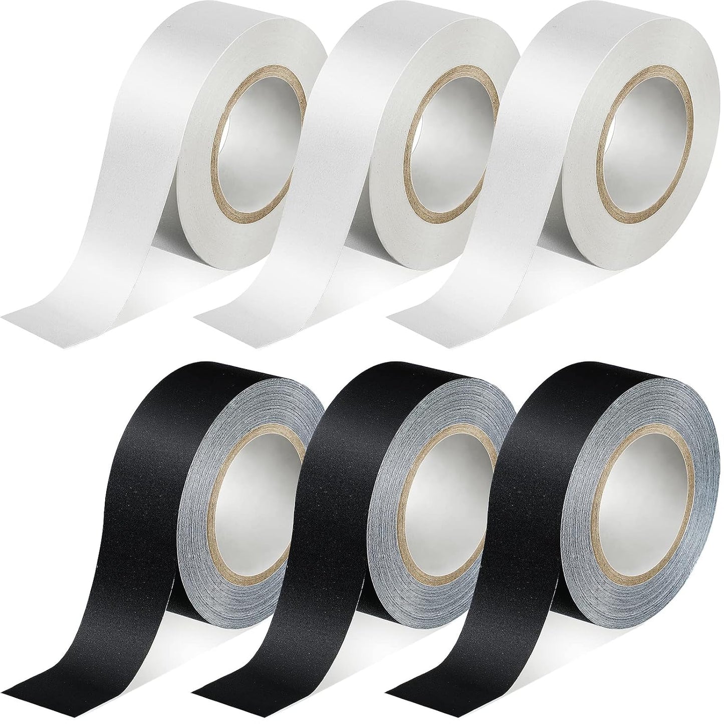 Black White Gaffers Tape No Residue Matte Gaffer Tape