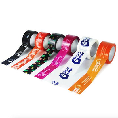 Customized transparent tape customized LOGO printed BOPP sealing tape