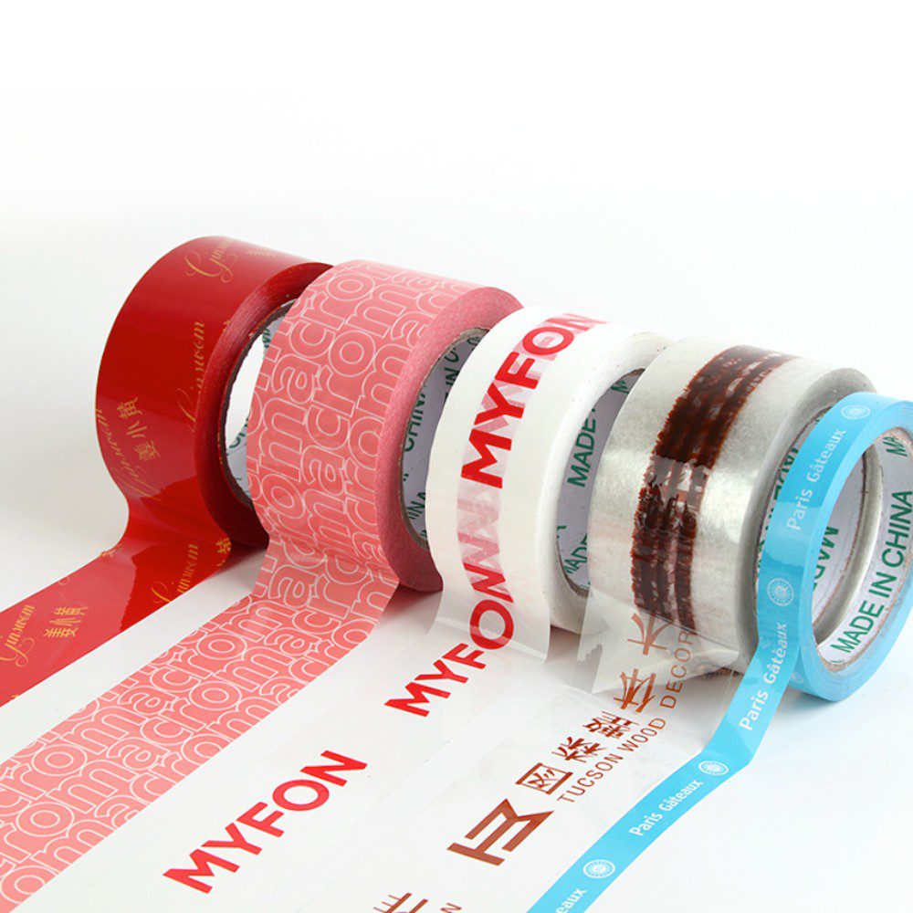 Customized transparent tape customized LOGO printed BOPP sealing tape