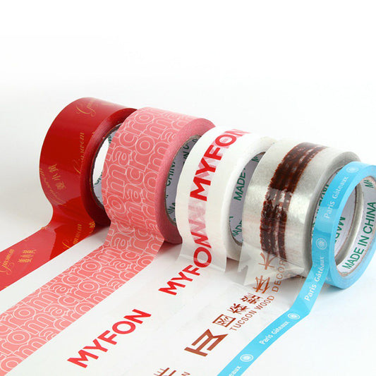 Customized transparent tape customized LOGO printed BOPP sealing tape