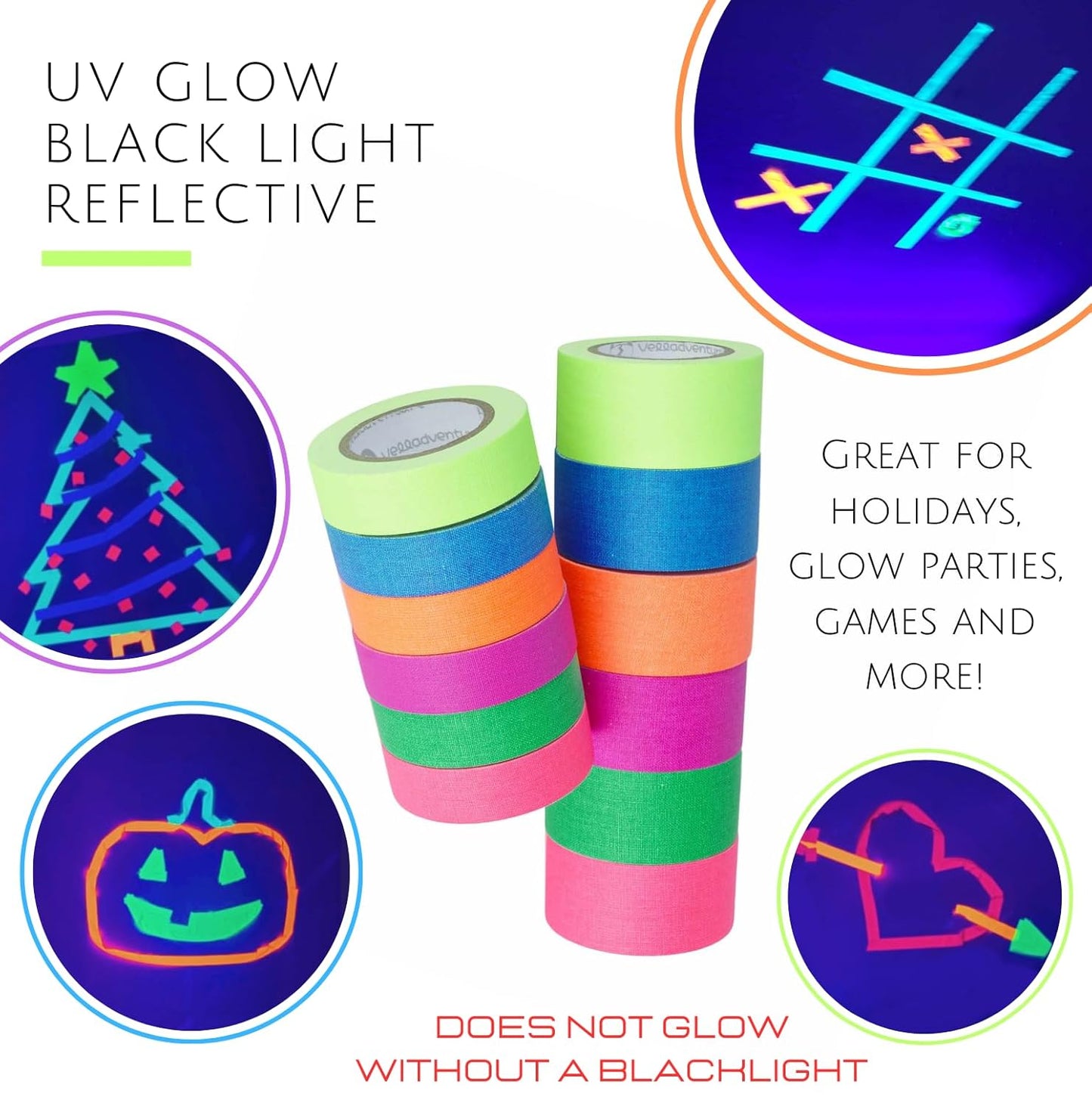 Neon Gaffer Tape, Fluorescent Gaffer Tape
