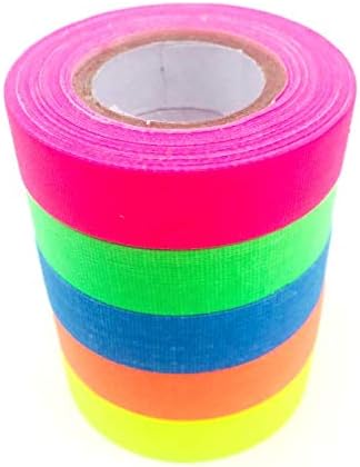 Neon Gaffer Tape, Fluorescent Gaffer Tape