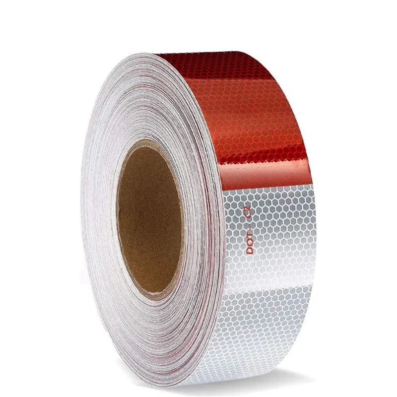 Red And White Conspicuity Safety High Intensity Reflective Tape