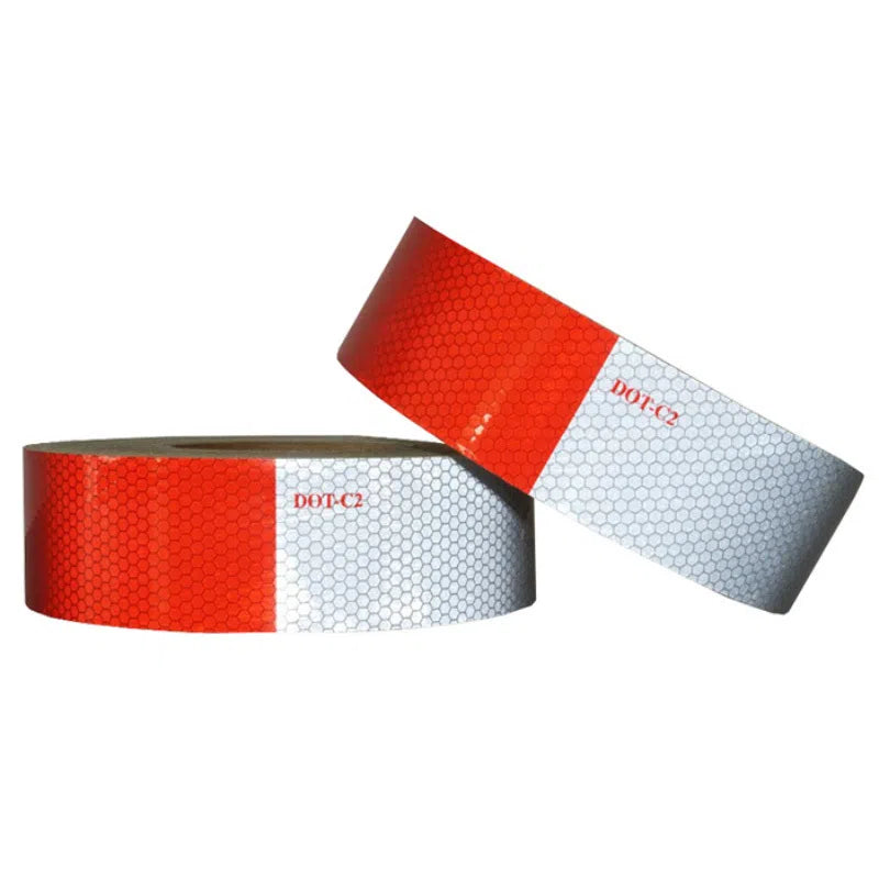 Red And White Conspicuity Safety High Intensity Reflective Tape