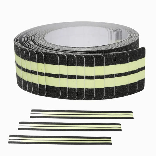 Anti-Slip Traction Tread With Glow In Dark Stripe