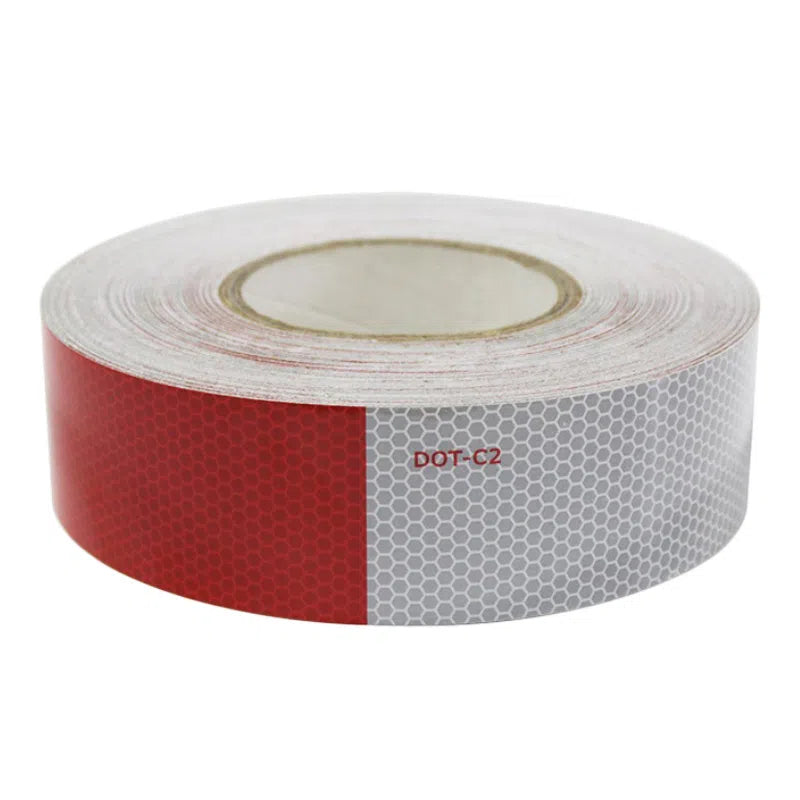 Red And White Conspicuity Safety High Intensity Reflective Tape