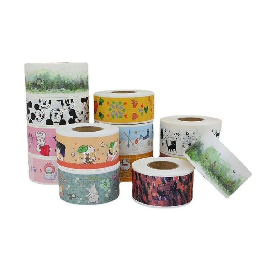 Acrylic adhesive brown kraft paper packaging tape self adhesive kraft paper tape