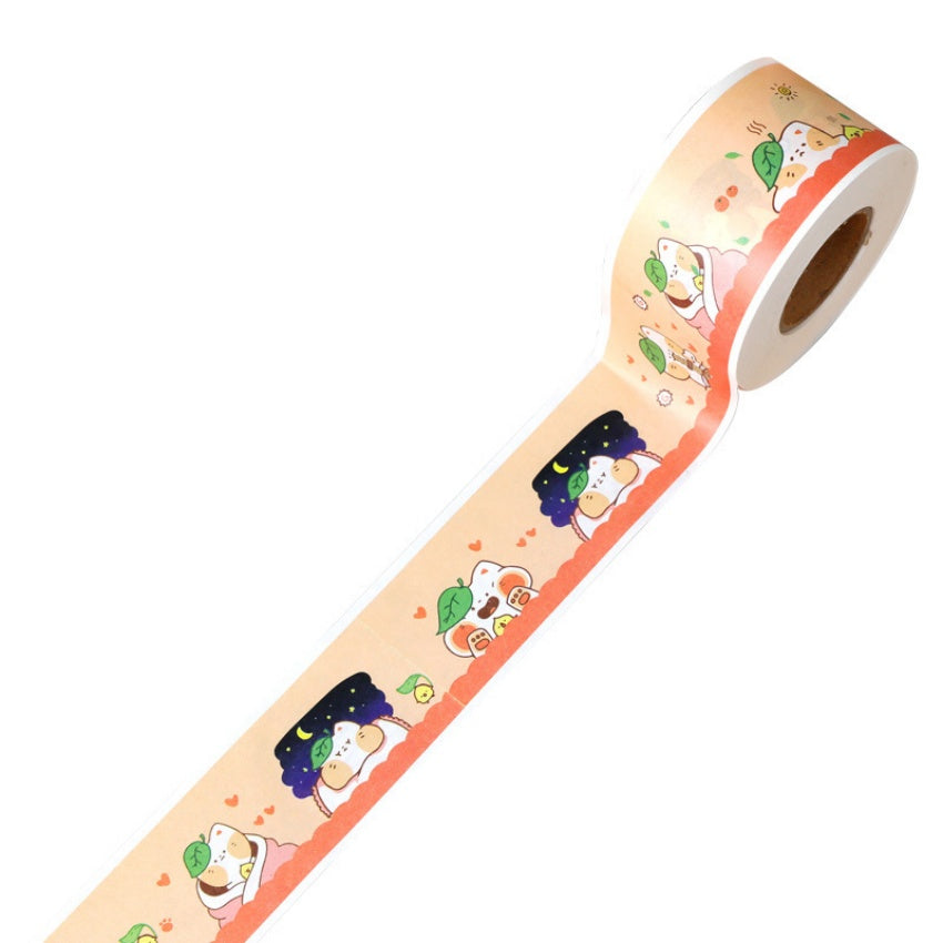 Acrylic adhesive brown kraft paper packaging tape self adhesive kraft paper tape