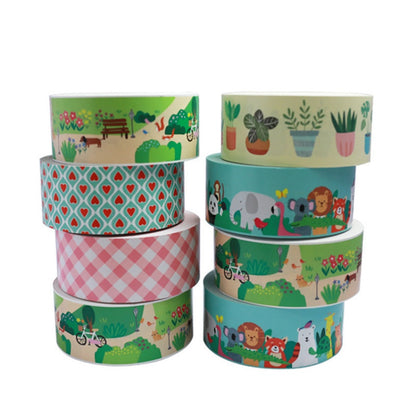 Acrylic adhesive brown kraft paper packaging tape self adhesive kraft paper tape